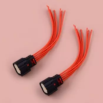 НОВЫЙ 2 шт. ксеноновый HID светодиодный разъем для фар, разъем для фар, подходит для Chevrolet Silverado 2018 2017 2016