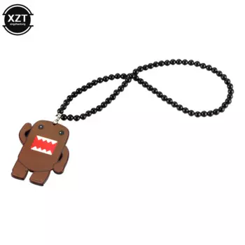 НОВЫЙ автомобильный кулон в форме мультфильма, акриловый Domo-kun Rock Jdm, подвеска в виде зеркала заднего вида, автомобильные аксессуары, подвесное украшение, подарок