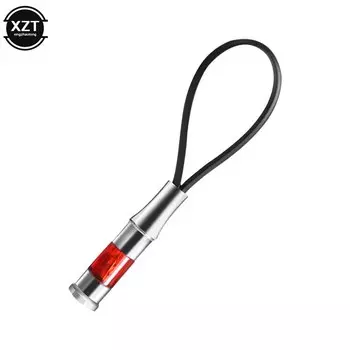 НОВЫЙ Электростатический автомобильный ремешок, отличный антистатический стержень, портативный брелок-Устранитель, синий, красный, ABS, автомобильные принадлежности