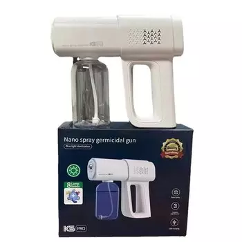 НОВЫЙ K5 Pro электрический нано-синий свет паровой спрей беспроводной туманный дезинфекционный распылитель пистолет Type-C распылительная дезинфицирующая машина