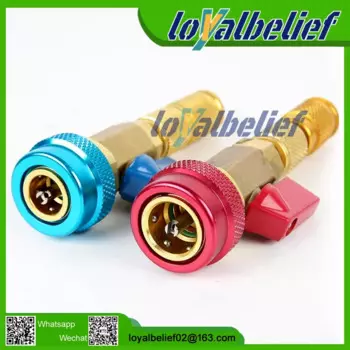 НОВЫЙ кондиционер R134A с сердечником клапана, установщик для быстрого удаления, инструмент высокого и низкого давления, автоматическая установка внутреннего кондиционирования воздуха