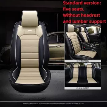 НОВЫЙ кожаный чехол для автомобильного сиденья с полным покрытием для Toyota Land Cruiser Prado 120 150 2004-2018, автоаксессуары