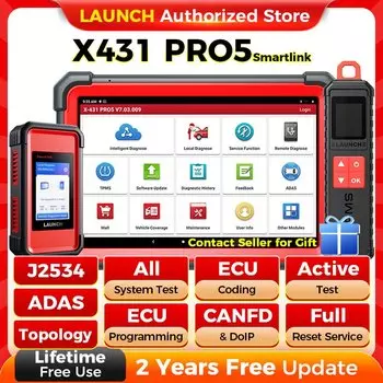НОВЫЙ запуск X431 PRO 5 PRO5 Автомобильные диагностические инструменты J2534 Программирование Авто OBD2 Диагностика сканера Автомобильный инструмент pk X-431 V+