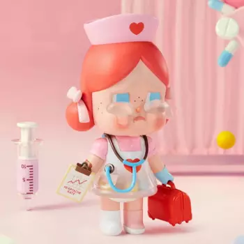 Новая экшн-фигурка Crybaby Healer, серия первичных цветов, модные куклы, милая фигурка, модель, коллекционная игрушка для девочек, подарки-сюрпризы