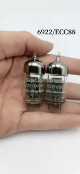 Новая американская электронная трубка Amperex ECC88 6922 от имени Пекина 6DJ8 6N11 E88CC CCA Точное сопряжение.