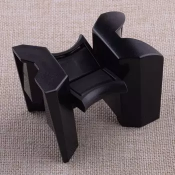 Новая Автомобильная черная ABS центральная консоль держатель стакана для воды вставка разделитель подходит для Toyota Highlander 2008 2009 2010 2011 2012 2013