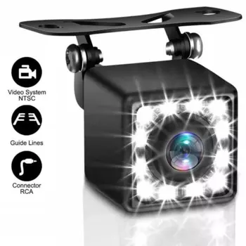 Новая Автомобильная камера заднего вида, камера ночного видения для парковки задним ходом, CCD, водонепроницаемая