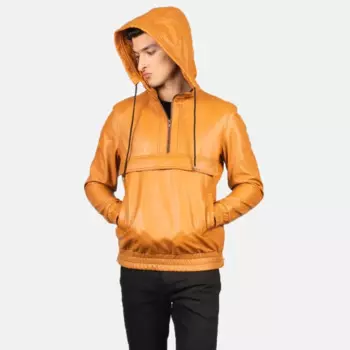 Новая байкерская куртка из мягкой шкуры ягненка, куртка из натуральной кожи с капюшоном, мужская одежда