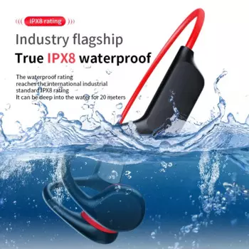 Новая беспроводная Bluetooth-гарнитура для плавания костной проводимости IPX8, Профессиональные Водонепроницаемые Наушники для shokz openswim openfit run