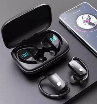 Новая беспроводная гарнитура T17 TWS Bluetooth 5,0, настоящие беспроводные подвесные наушники, Спортивная игровая гарнитура с шумоподавлением, стереонаушники с микрофоном