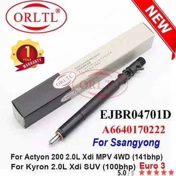 Новая дизельная форсунка EJBR04701D EJBR03401D EJBR04501D EJBR02601Z EJBR04601D EJBR04401D для Deiphi SSANGYONG Euro 4/3 ORLT