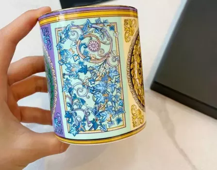 Новая европейская кофейная чашка с золотым ободком из костяного фарфора, ручная роспись, чайная чашка, кофейная чашка, блюдце для пар, искусственная посуда для напитков, кружка
