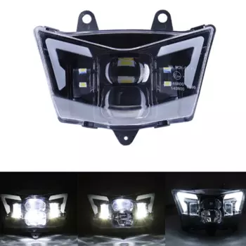 Новая фара E24 в сборе для KAWASAKI KLX250 KLX150 D-Tracker 125 KLX 150 Dirt Bike Мотокросс Гоночный светодиодный фонарь DRL