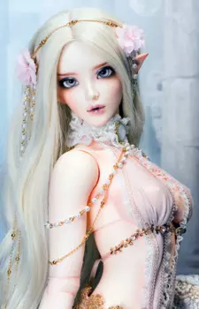 Новая горячая распродажа Fairy Ears Girl 1/3 Высококачественная смоляная кукла bjd sd 65 Moe chloe line Бесплатные глаза на складе