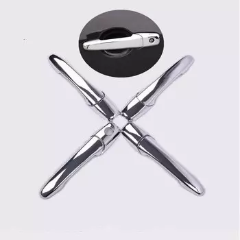 Новая хромированная накладка на дверную ручку автомобиля для Ford Ranger Everest 2006, 2007, 2008, 2009, 2010, 2011, наклейка, накладка