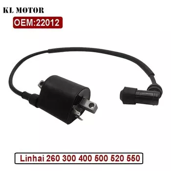 Новая катушка зажигания и провод подходят для Linhai 260 300 400 500 520 550 22012 EFI ATV Quad UTV