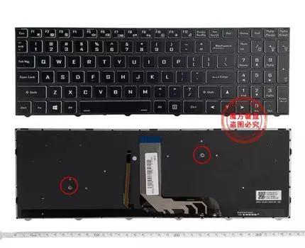 Новая клавиатура для ноутбука с подсветкой для Machinenike T58-V VG T58-VA английская клавиатура с подсветкой