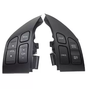 Новая кнопка переключения аудиосистемы на рулевом колесе для Honda CRV 2007-2011 35880-SWA-A01 36770-SWA-A01 35880SWAA01 36770SWAA01