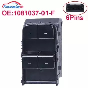 Новая кнопка переключения стеклоподъемника автомобиля для Tesla Model 3 2017-2022 Model Y 2020-2022 1081037-01-F 108103701F