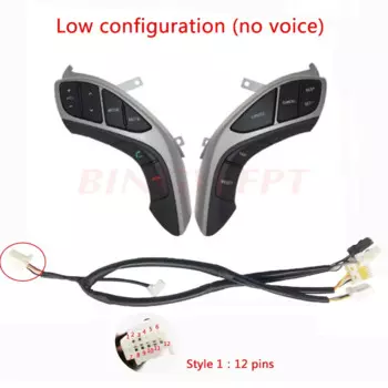 Новая кнопка рулевого колеса для Hyundai Elantra 2012, 2013, 2014, 2015, I30, Bluetooth, круиз-контроль