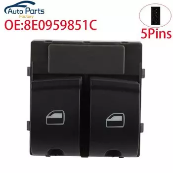 Новая кнопка включения стеклоподъемника автомобиля для Audi A4 R8 TTS TT 8E 0959851 C