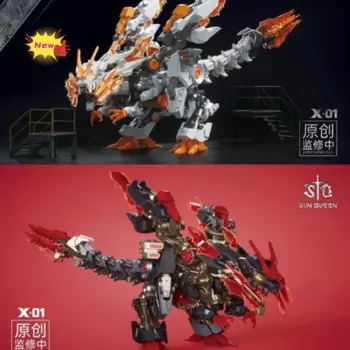 Новая коллекционная игрушка Sun Queen, модель X-01 X01 Destiny ZOIDS, экшн-Фигурка динозавра, робот