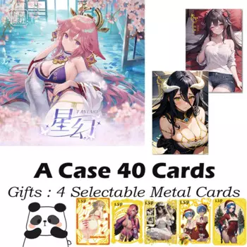 Новая коллекция размеров A5, карта со звездой, фантазия, доска Waifu, хобби, бикини, купальный костюм, коробка-бустер Doujin, игрушки, подарки