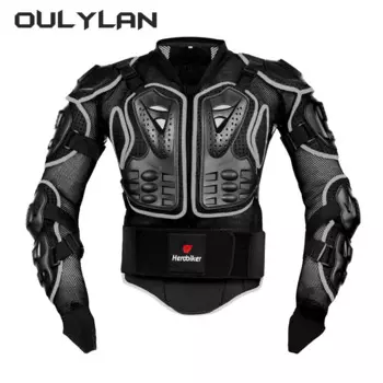 Новая куртка для мотокросса Oulylan, мужская Броня для тела, мотоциклетная армированная куртка для езды на велосипеде, гоночная куртка для езды на мотоцикле, мотоциклетная защита