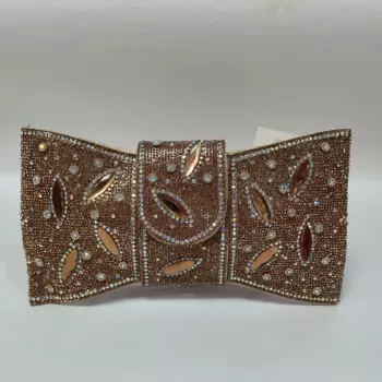 Новая летняя сумка-цепочка на плечо в форме бабочки, Высококачественная Роскошная блестящая сумка-кошелек со стразами