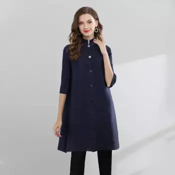 Новая летняя женская плиссированная куртка, свободная куртка для комнаты с кондиционированием воздуха