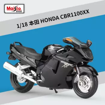 Новая модель мотоцикла Maisto 1:18 HONDA CBR1100XX, Игрушечная модель из сплава, Внедорожный гоночный мотоцикл, Африканский мотор, мотоциклы, игрушки B557