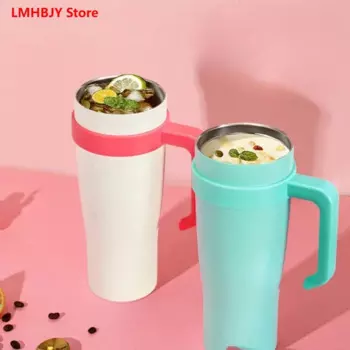 Новая модная изоляционная чашка LMHBJY, 40 унций, автомобильная чашка большой емкости с соломинкой, переносная уличная изоляционная трубочка с холодной изоляцией