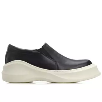 Новая модная повседневная обувь, мужские лоферы без шнуровки, обувь на толстой подошве, увеличивающая рост, на платформе, мужские дышащие кроссовки из натуральной кожи