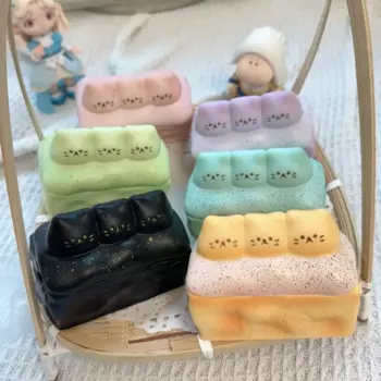 Новая мягкая игрушка для сжимания еды, молочный торт, реалистичные игрушки для снятия стресса, игрушка для снятия стресса с имитацией еды