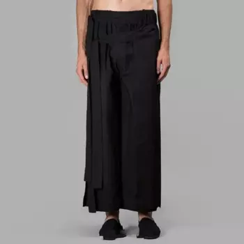 Новая мужская одежда, модный стиль GD, многослойный дизайн декорирования, девять юбки, брюки, слаксы, костюмы