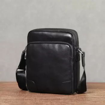 Новая мужская сумка, модная мужская сумка-мессенджер из натуральной кожи, винтажные сумки на плечо для 7,9 дюймов Ipad, высококачественная мужская сумка через плечо