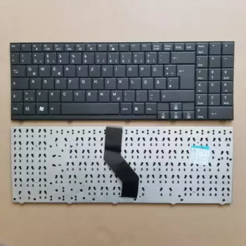 Новая немецкая клавиатура GR ДЛЯ MEDION AKOYA P661 P6610 P6618 P6619 P661X, Черная