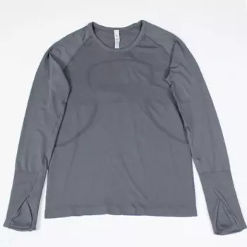 Новая одежда для йоги с высокой эластичностью и бесшовной плотной облегающей женской спортивной футболкой с длинным рукавом 2,0 облегающая футболка quick dr