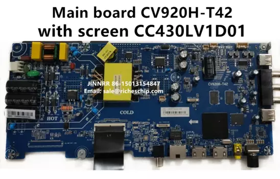 Новая оригинальная материнская плата LE43C51 с экраном CC430LV1D01