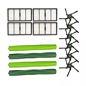 Новая основная щетка Hepa-фильтр, боковая щетка, мешок для пыли для iRobot Roomba S Series S9 S9 +, запчасти для пылесоса