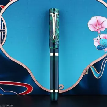 Новая перьевая ручка MAJOHN M700 из смолы No 6, большой размер Bock EF/F 0,38/0,5 мм, чернильная ручка для бизнеса, офиса, гладкое письмо, подарок, канцелярские принадлежности