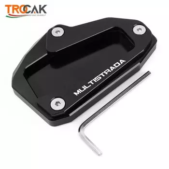 Новая подставка с ЧПУ, боковая подставка, удлинитель, опорная пластина для DUCATI Multistrada 950 1100 1200 1200S 1200GT 1260, аксессуары