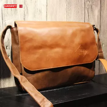 Новая простая сумка-мессенджер в стиле ретро, модная мужская сумка через плечо, женская сумка на плечо из искусственной кожи, сумка-мессенджер, рюкзак для iPad