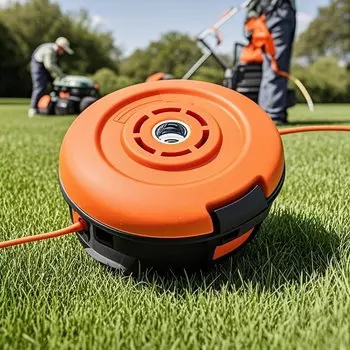 Головка триммера BESHONE GARDEN черная+синяя M10*1.25