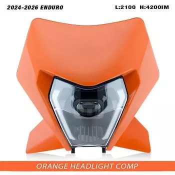 Новая светодиодная фара для мотоцикла Powerzone для KTM EXC XC SX MX 125 250 300 450 2024 2025 2026 Фара Supermoto