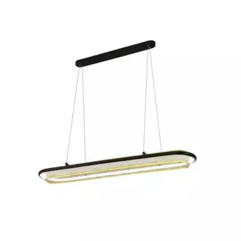 Новая трендовая овальная люстра 2023 с регулируемой яркостью, алюминиевая круглая люстра, подвесные светильники, люстра для гостиной в столовой