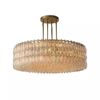 Новая трендовая винтажная американская коллекция 2024, Потолочная люстра с подвесным освещением для гостиной