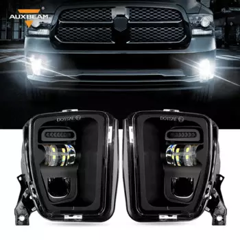 Новая версия автомобильных светодиодных противотуманных фар для Dodge Ram 1500 2013 2014 2015 2016 2017 2018 2019 2020, замена противотуманных фар бампера