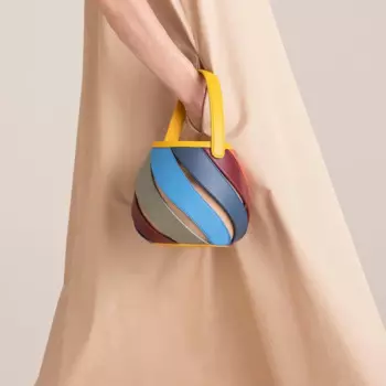 Новая Женская Геометрическая Сумка Ins нишевый дизайн сращивающаяся Сумка-ведро женская цилиндрическая сумка модная женская цветная контрастная сумка из ПУ