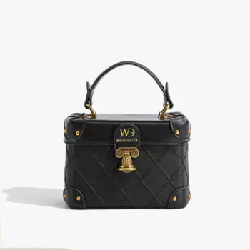 Новая женская сумка 2024, популярная модная маленькая квадратная ретро сумка, Высококачественная Женская Роскошная Сумка через плечо